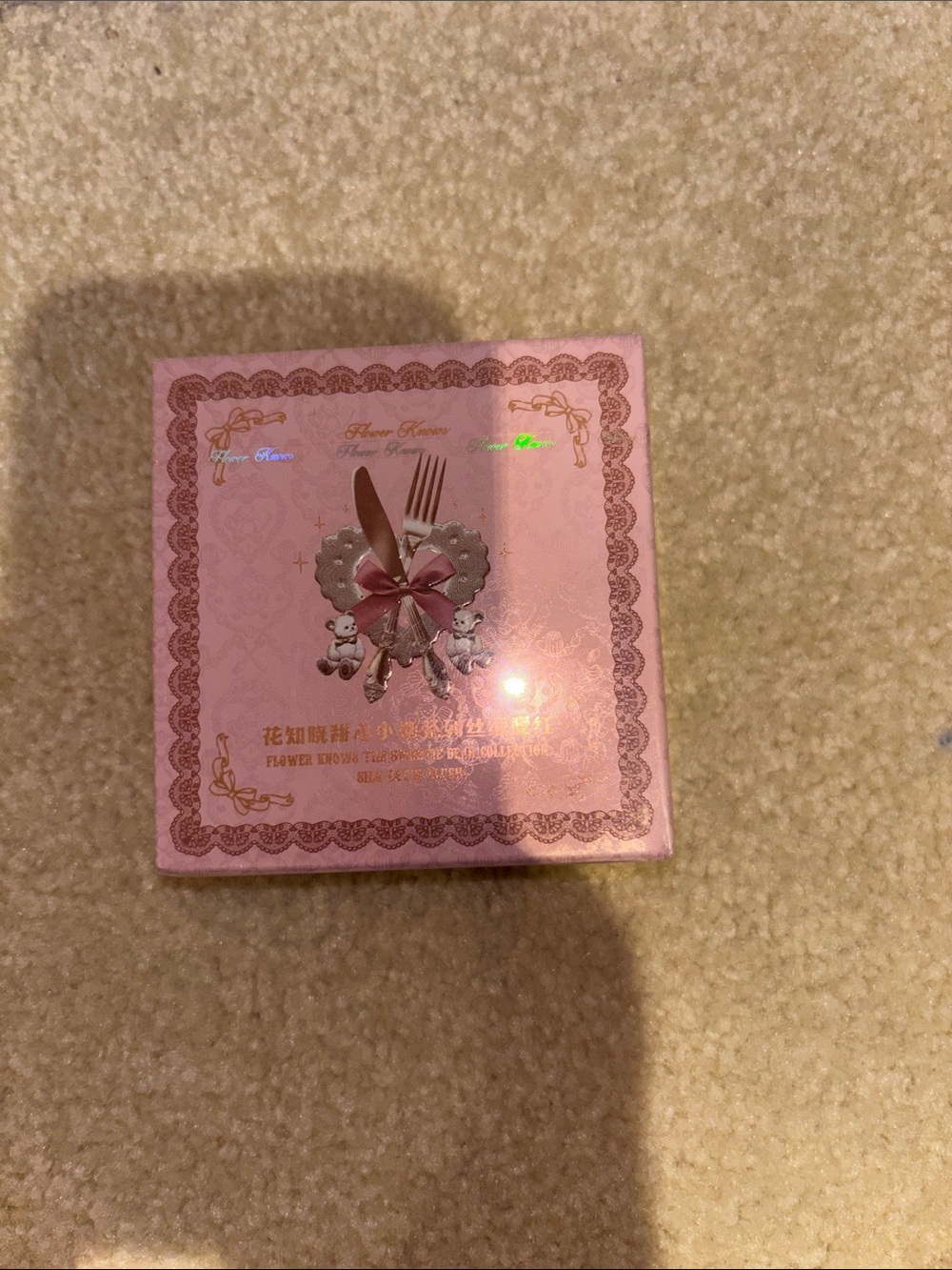Floral Pink Powder Blush  — Delicate Rosy Tint (Shade- 03 Rose Chanson)